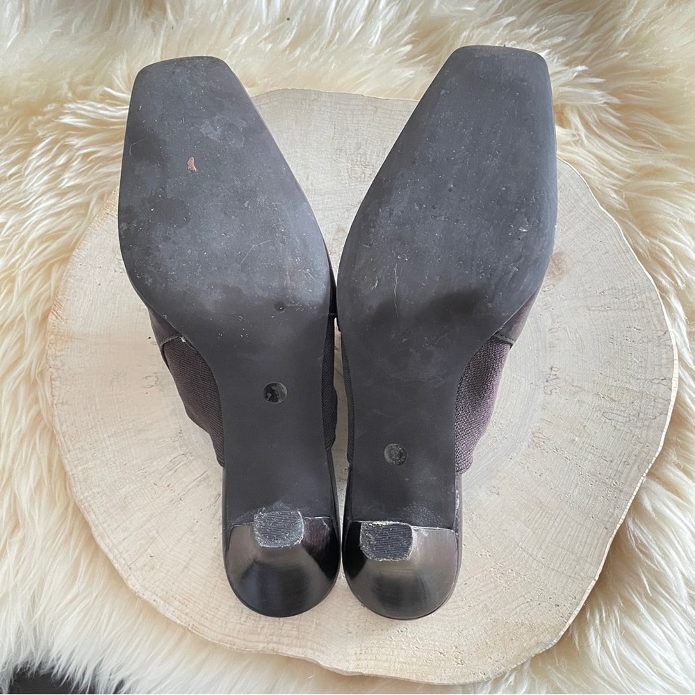 💥✨🌈 3/$25 WORTHINGTON | Leather Slide on Mules with Heel - Picture 4 of 7